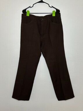 Vintage Wrangler Brown Chino Work Pants Size: 35 x 30 (Big & Tall)